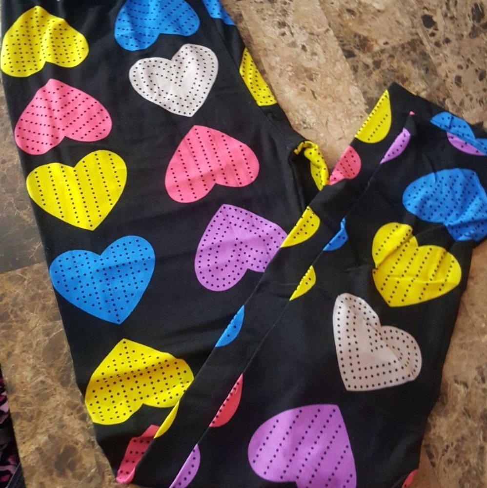 💜❤ HEART LEGGINGS💛💙